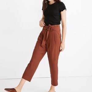 Drapey Paperbag Pants NWT